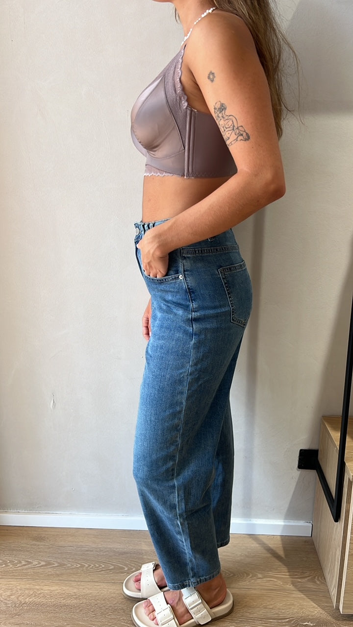 חזיית SOFT SATIN סגול מעושן